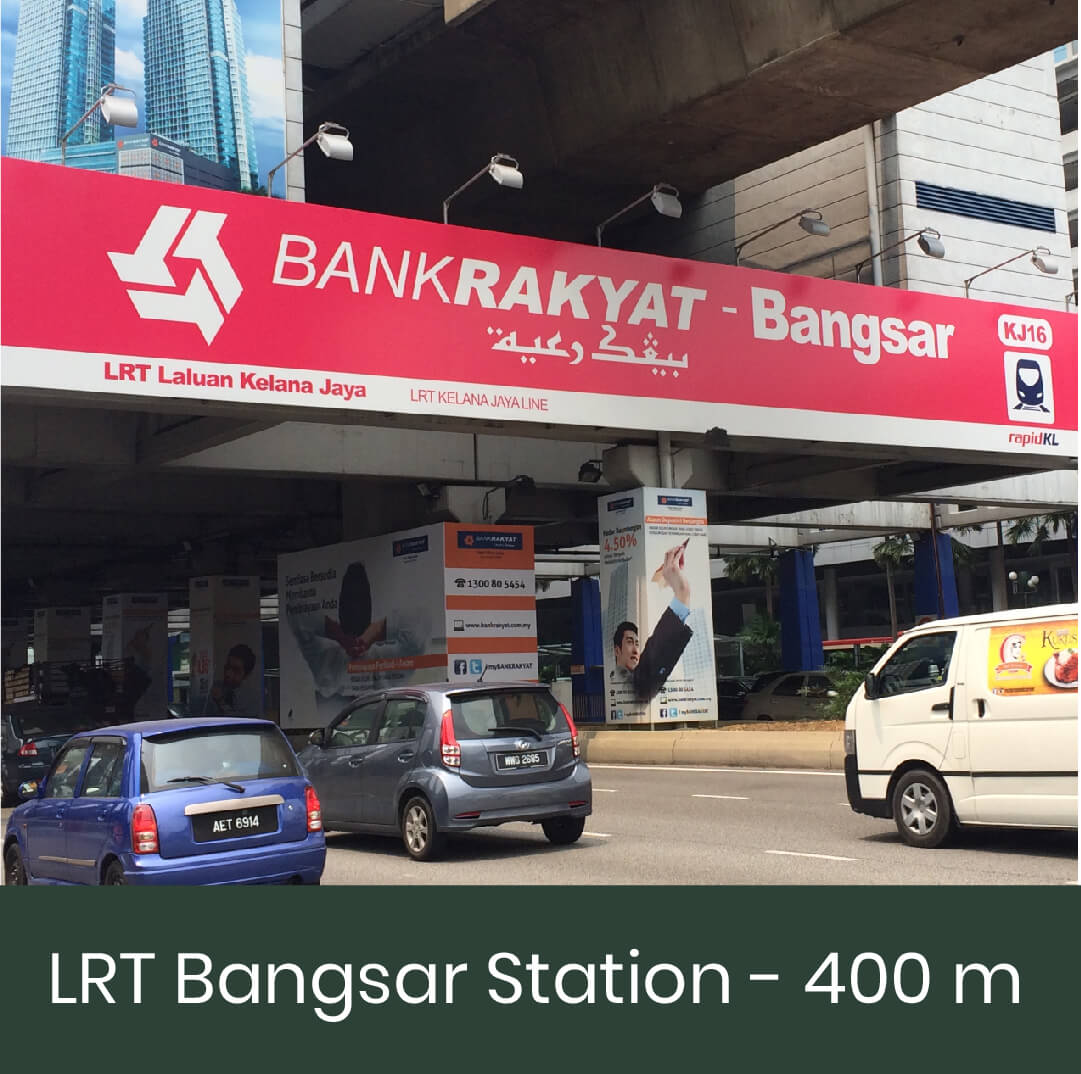 LRT Bangsar Station LRT Bangsar Station